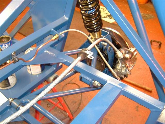 Rear offside hub